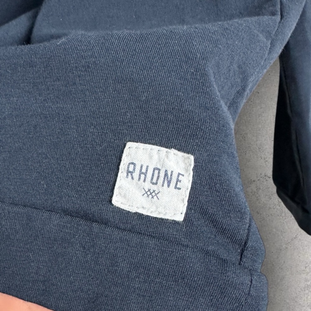 Rhone Everyday Essential Lounge Henley Shirt Navy Blue Mens Size Small Shopbop S - Picture 6 of 13